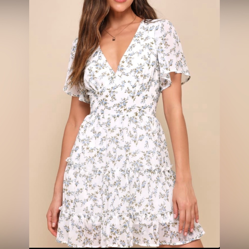 Lulu’s Floral Dress | Size L